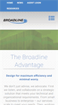 Mobile Screenshot of broadlinesolutions.com